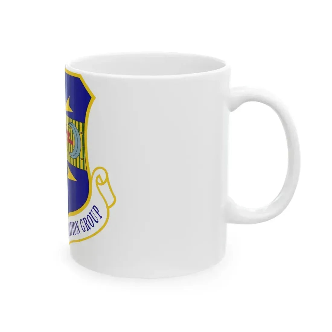 505th Test and Evaluation Group (U.S. Air Force) White Coffee Mug - Go Mug Yourself
