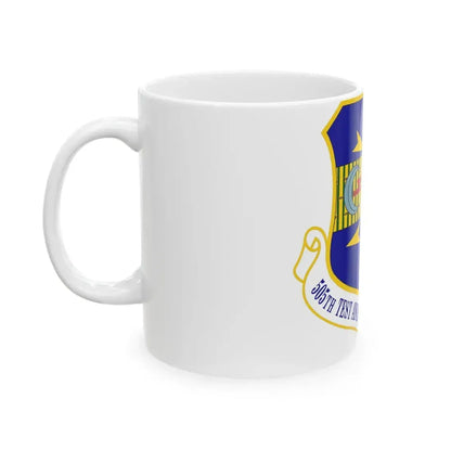 505th Test and Evaluation Group (U.S. Air Force) White Coffee Mug - Go Mug Yourself