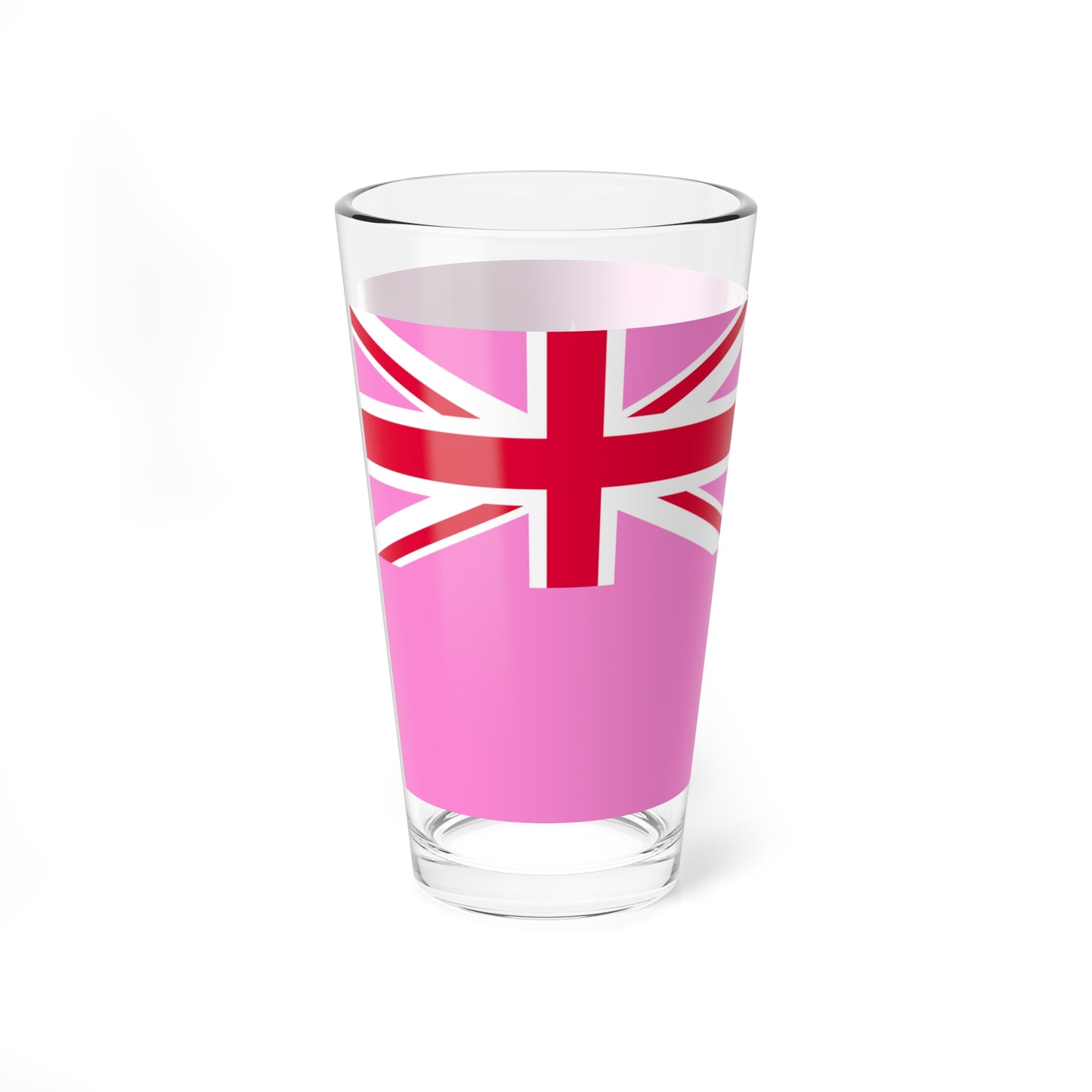 Gay Pride flag of New Zealand (New Zealand) Pint Glass 16oz