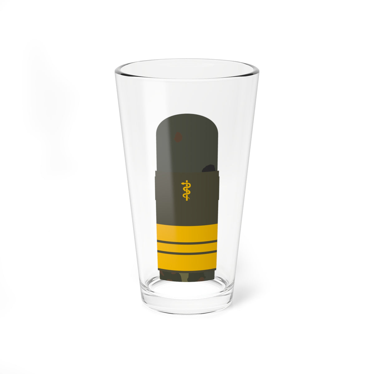 MA OG5 43b Stabsarzt HM L 2 (Military Rank) Pint Glass 16oz