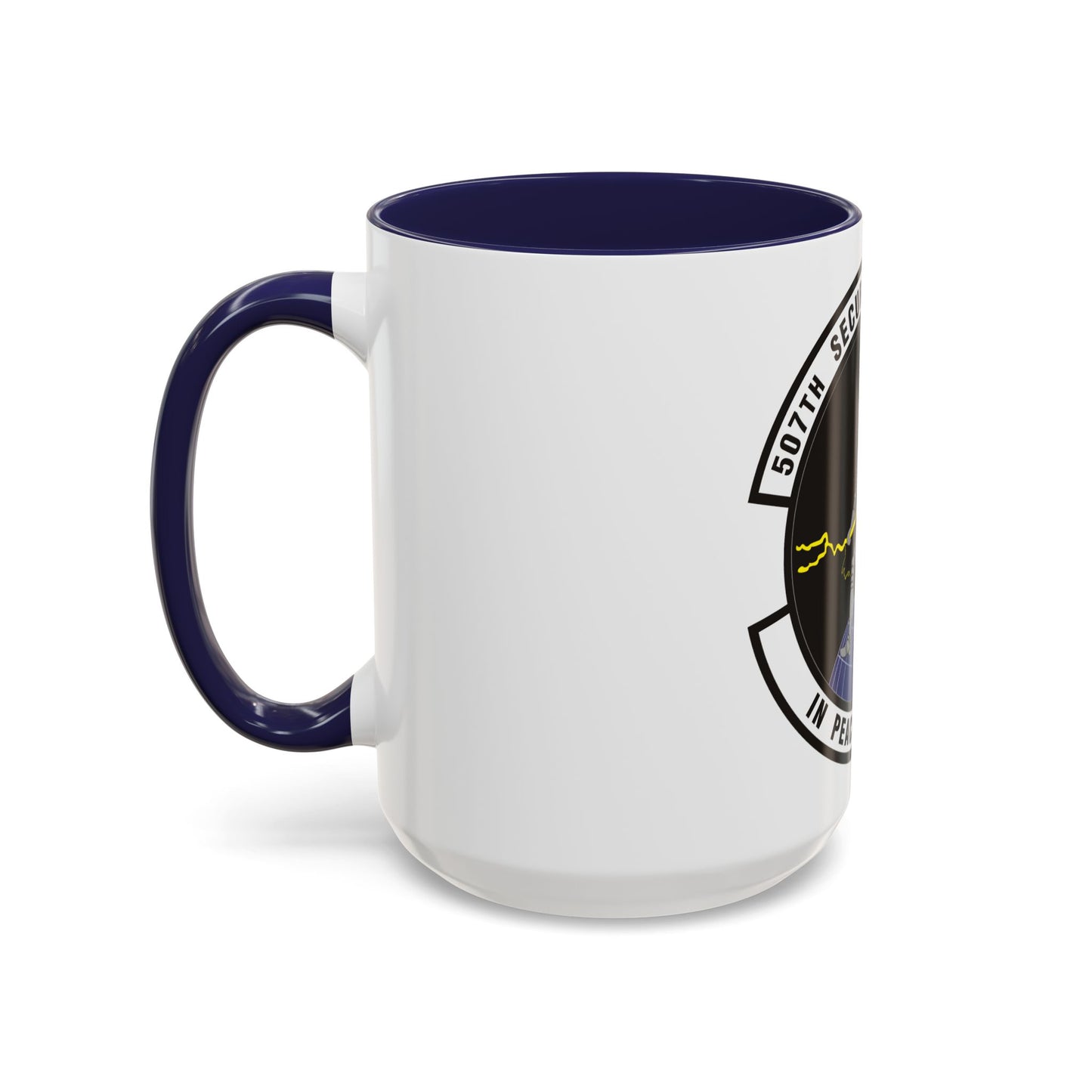 507th Security Forces Squadron (U.S. Air Force) Accent Coffee Mug