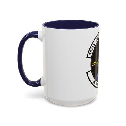 507th Security Forces Squadron (U.S. Air Force) Accent Coffee Mug