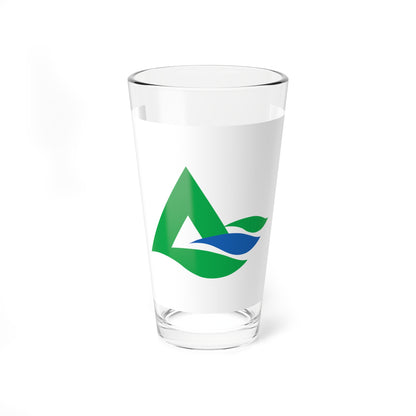 Flag of Aizumisato Fukushima (Japan) Pint Glass 16oz