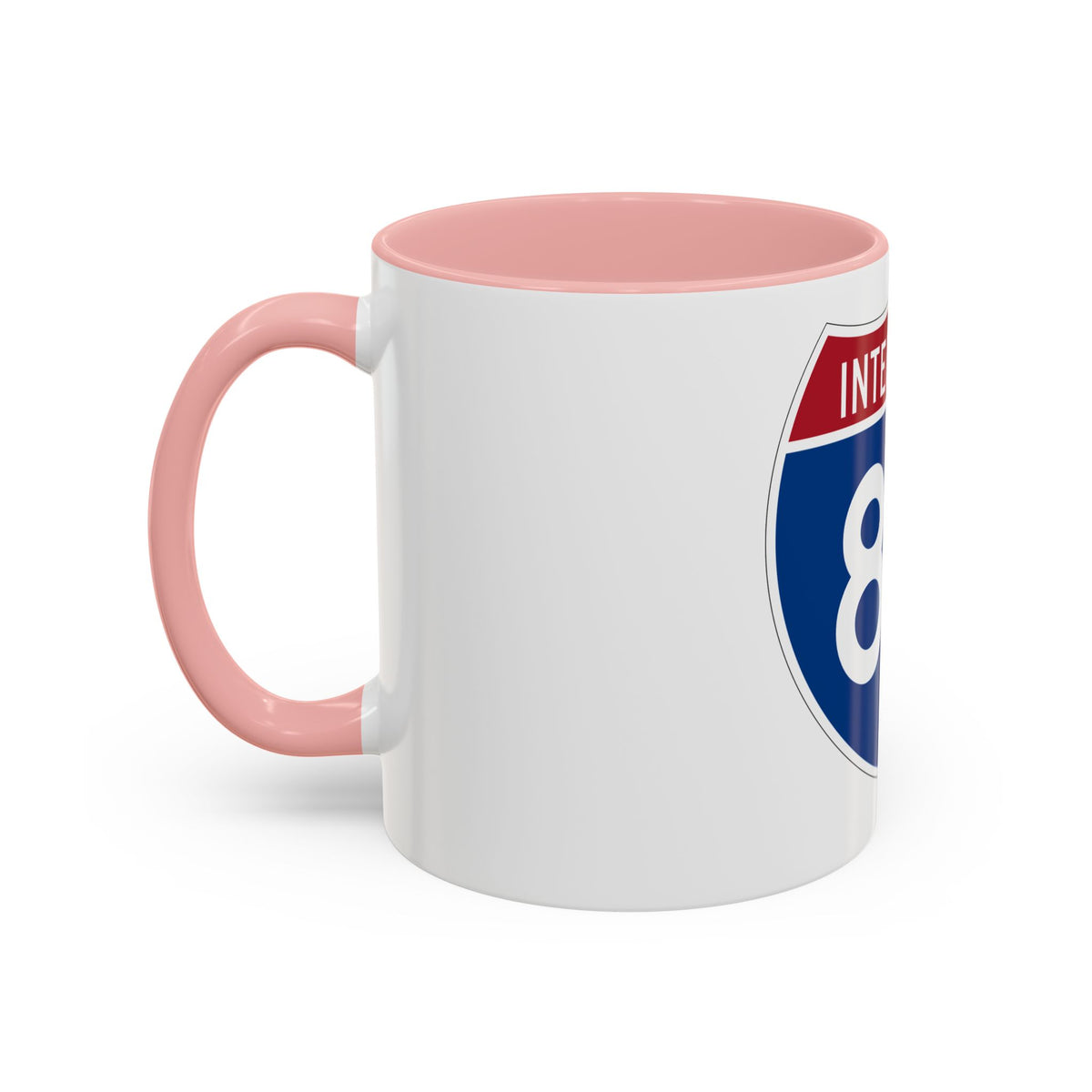 Interstate 84 Oregon Utah (U.S. Highways) Accent Coffee Mug