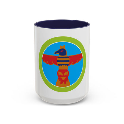 Wood Carving (Boy Scout Merit Badge) Accent Coffee Mug