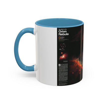 Space - Star Birth in the Orion Nebula (1995) (Map) Accent Coffee Mug