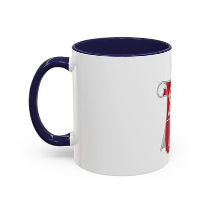 62 Engineer Company (U.S. Army) Accent Coffee Mug
