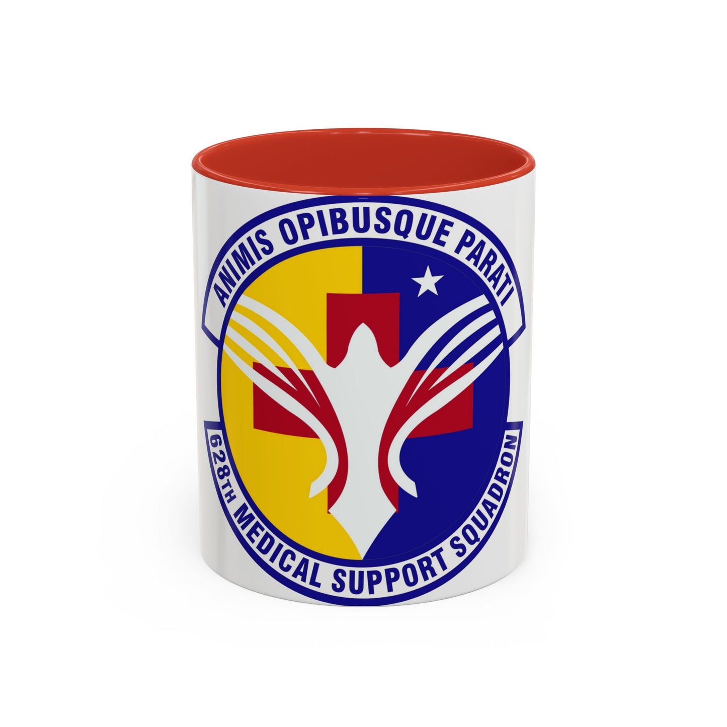 628th Medical Support Squadron (U.S. Air Force) Accent Coffee Mug