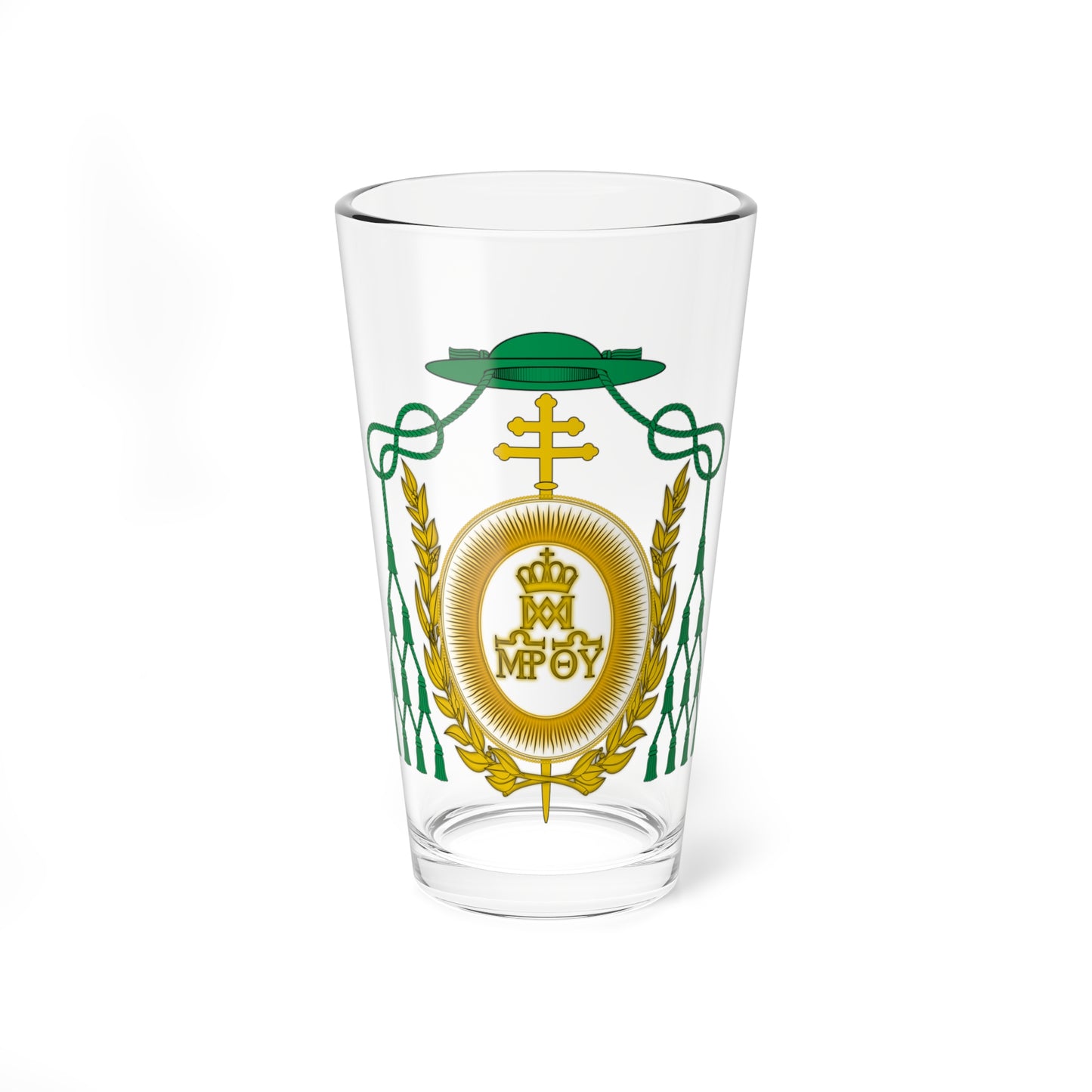Escudo de Basilio Sancho (Spain) (Coat of Arms) Pint Glass 16oz