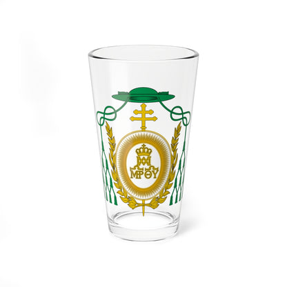 Escudo de Basilio Sancho (Spain) (Coat of Arms) Pint Glass 16oz