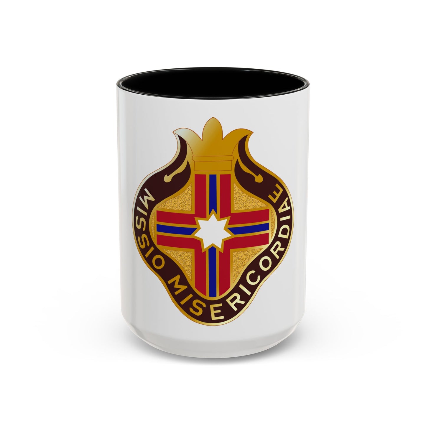 25 Surgical Hospital (U.S. Army) Accent Coffee Mug