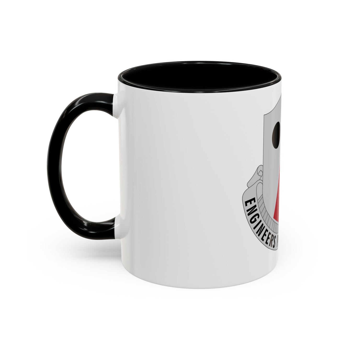 980 Engineer Battalion (U.S. Army) Accent Coffee Mug