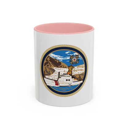 USCGC Liberty Boat (U.S. Coast Guard) Accent Coffee Mug