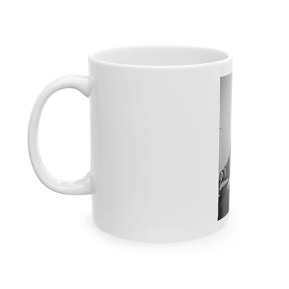 Act. Lt. Comm. Edward Conroy, Usn (U.S. Civil War) White Coffee Mug