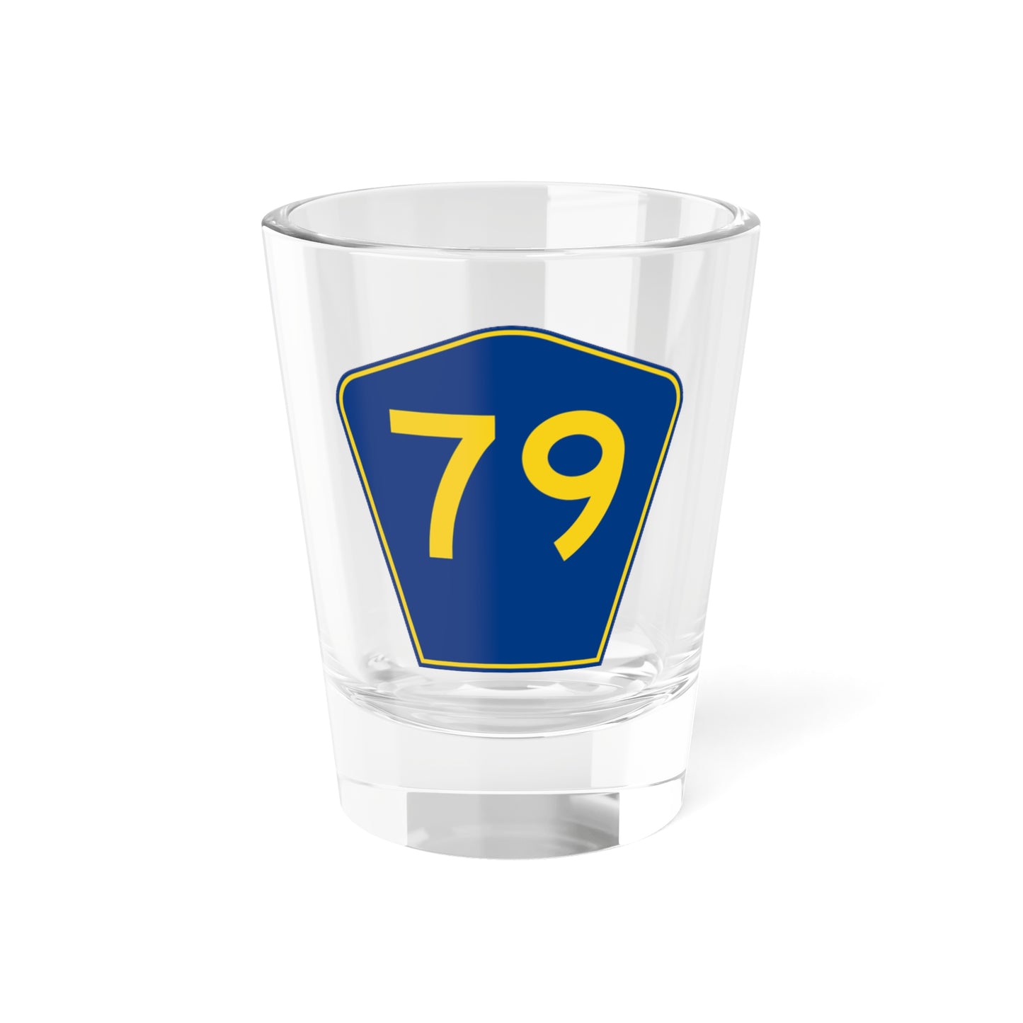 PR secondary 79 (Puerto Rico) (Road Sign) Shot Glass 1.5oz