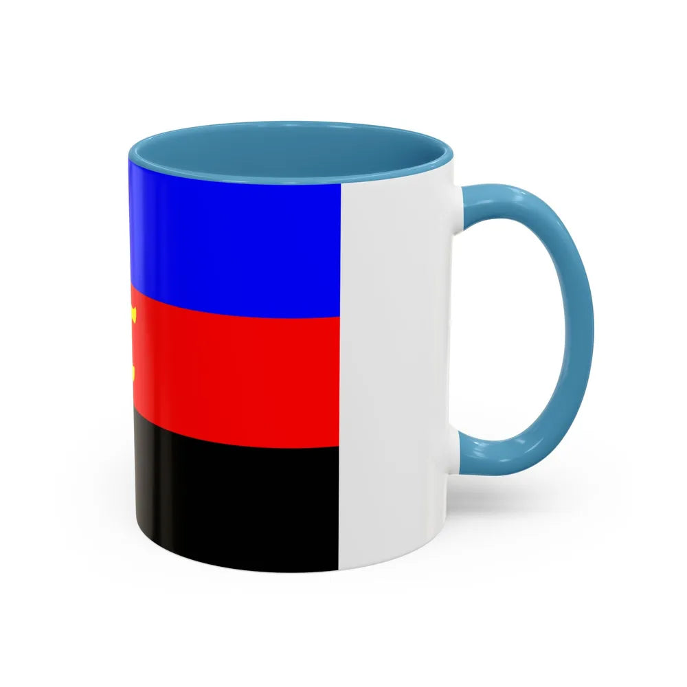 Polyamory Pride Flag - Accent Coffee Mug-Go Mug Yourself