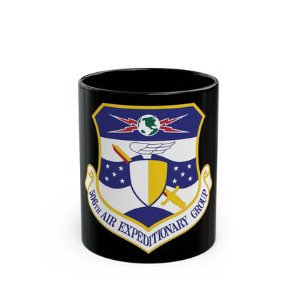 506th Air Expeditionary Group (U.S. Air Force) Black Coffee Mug-11oz-Go Mug Yourself