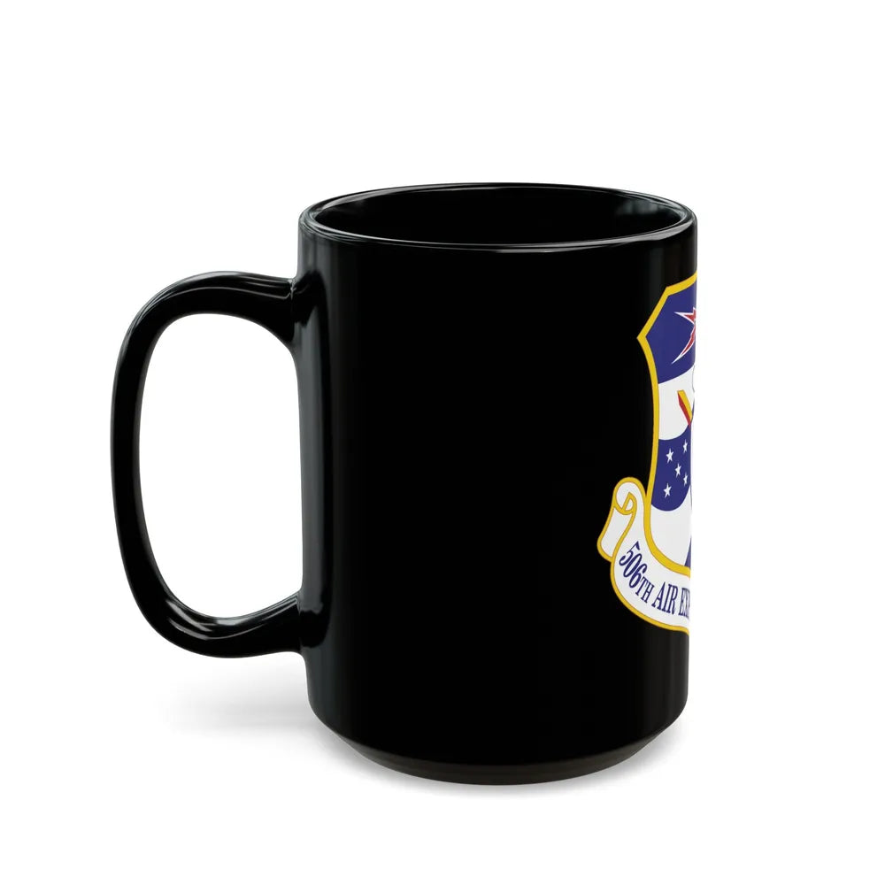 506th Air Expeditionary Group (U.S. Air Force) Black Coffee Mug-Go Mug Yourself