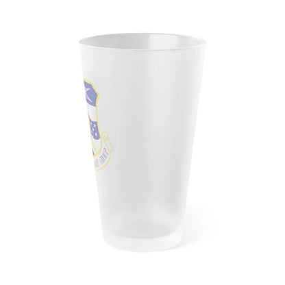 506th Air Expeditionary Group (U.S. Air Force) Frosted Pint Glass 16oz-Go Mug Yourself