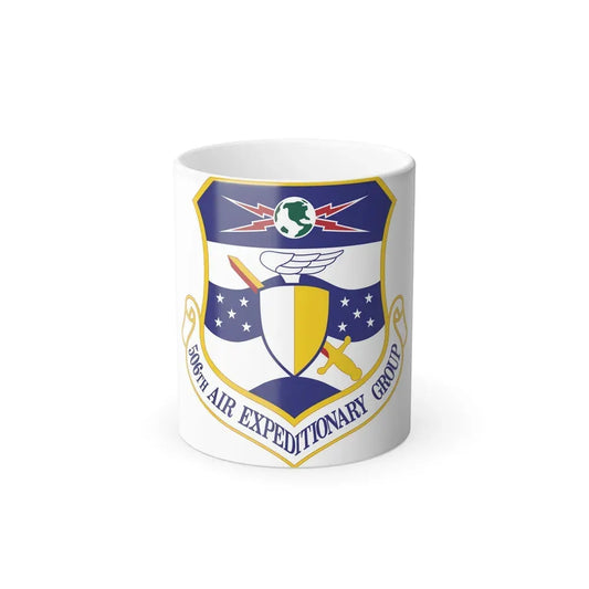 506th Air Expeditionary Group (U.S. Air Force) Color Changing Coffee Mug 11oz - Go Mug Yourself