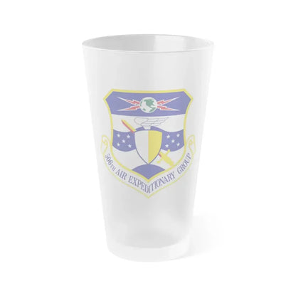 506th Air Expeditionary Group (U.S. Air Force) Frosted Pint Glass 16oz Default Title - Go Mug Yourself
