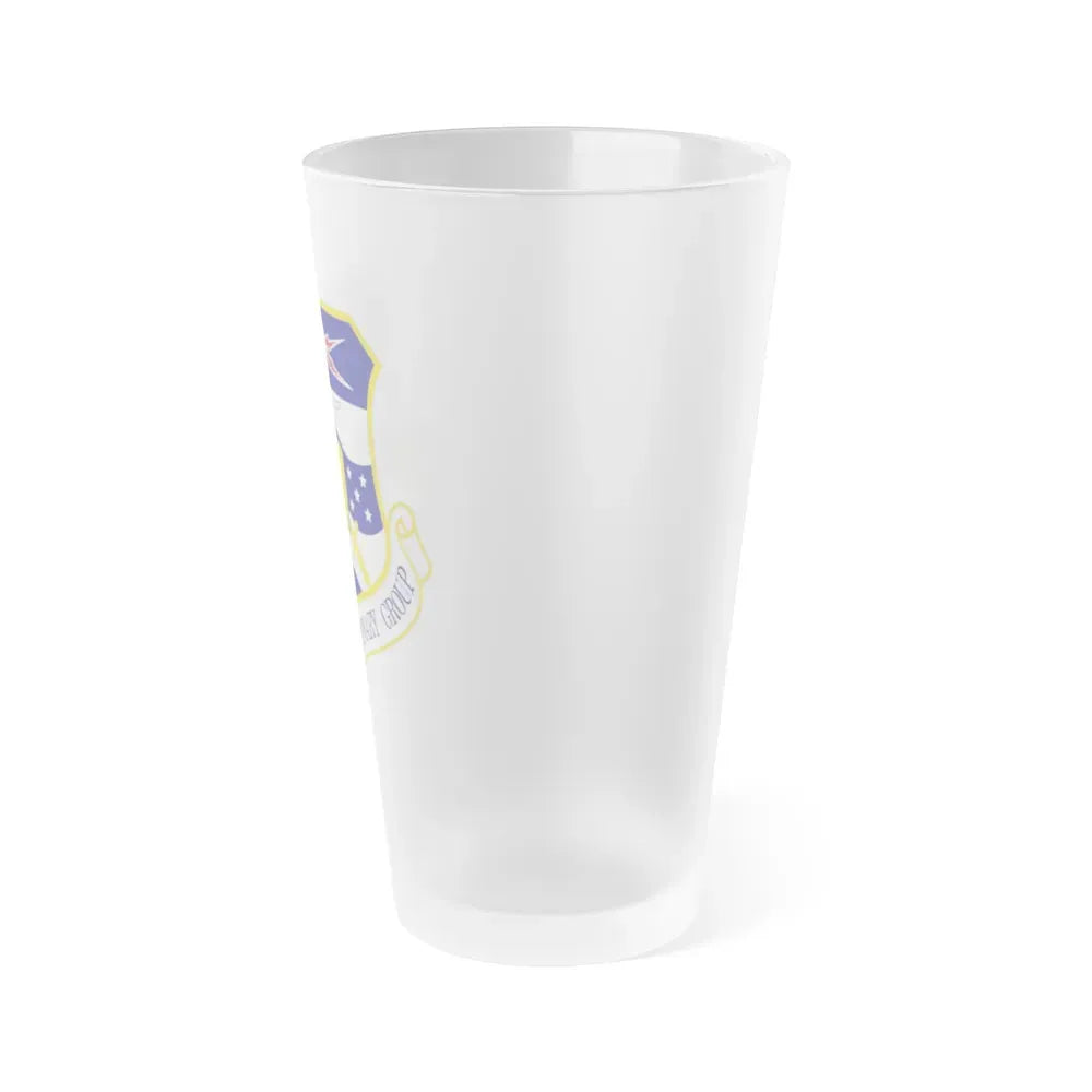 506th Air Expeditionary Group (U.S. Air Force) Frosted Pint Glass 16oz - Go Mug Yourself