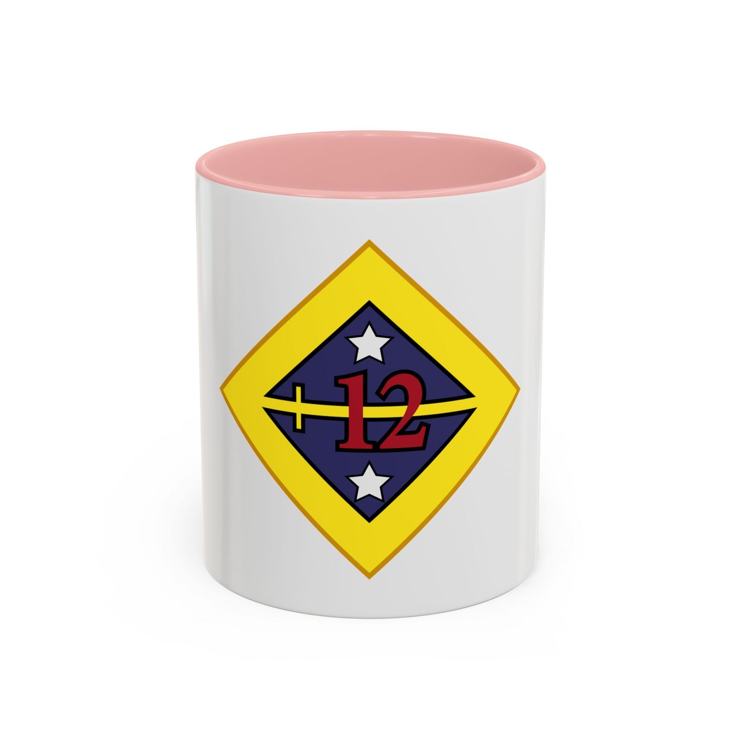 12th US division Insignia (U.S. Army) Accent Coffee Mug