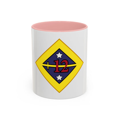 12th US division Insignia (U.S. Army) Accent Coffee Mug