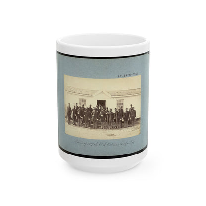 Band Of 107th U.S. Colored Infantry (U.S. Civil War) White Coffee Mug