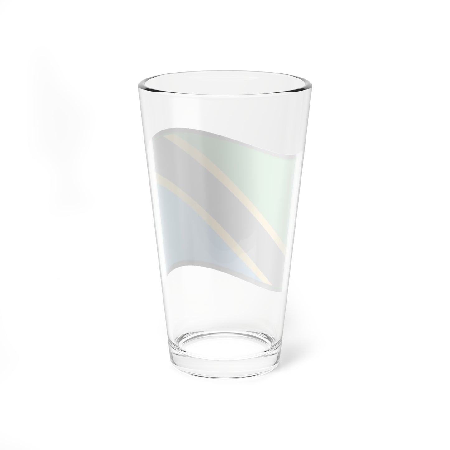 Nuvola Tanzanian flag (Tanzania) Pint Glass 16oz
