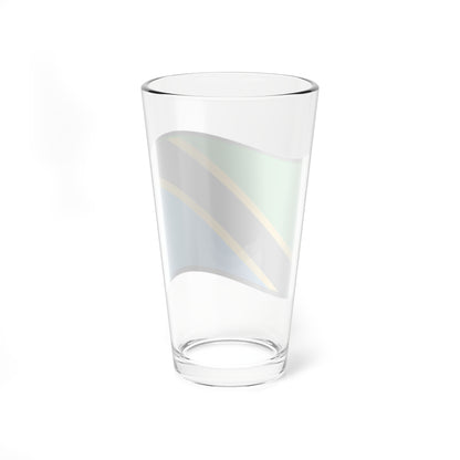 Nuvola Tanzanian flag (Tanzania) Pint Glass 16oz