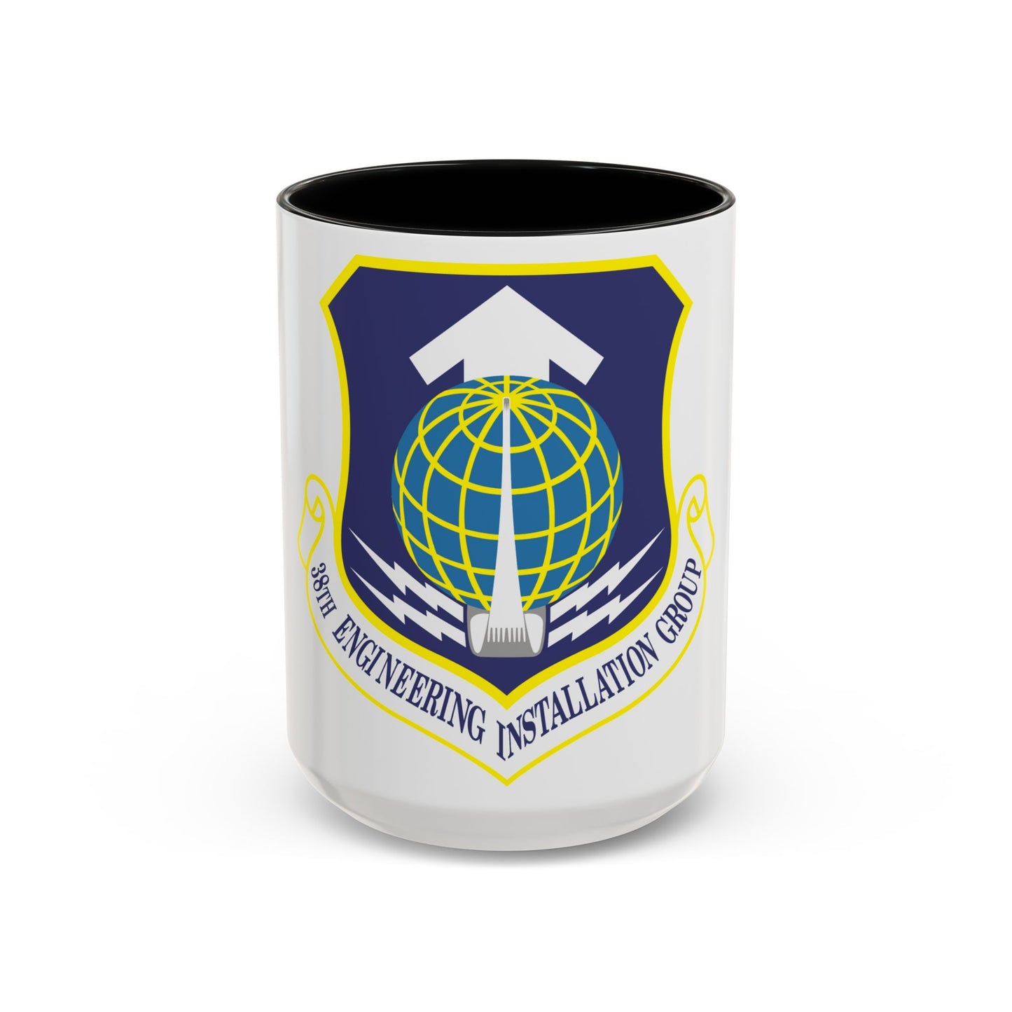 38th Engineering Installation Group (U.S. Air Force) Accent Coffee Mug