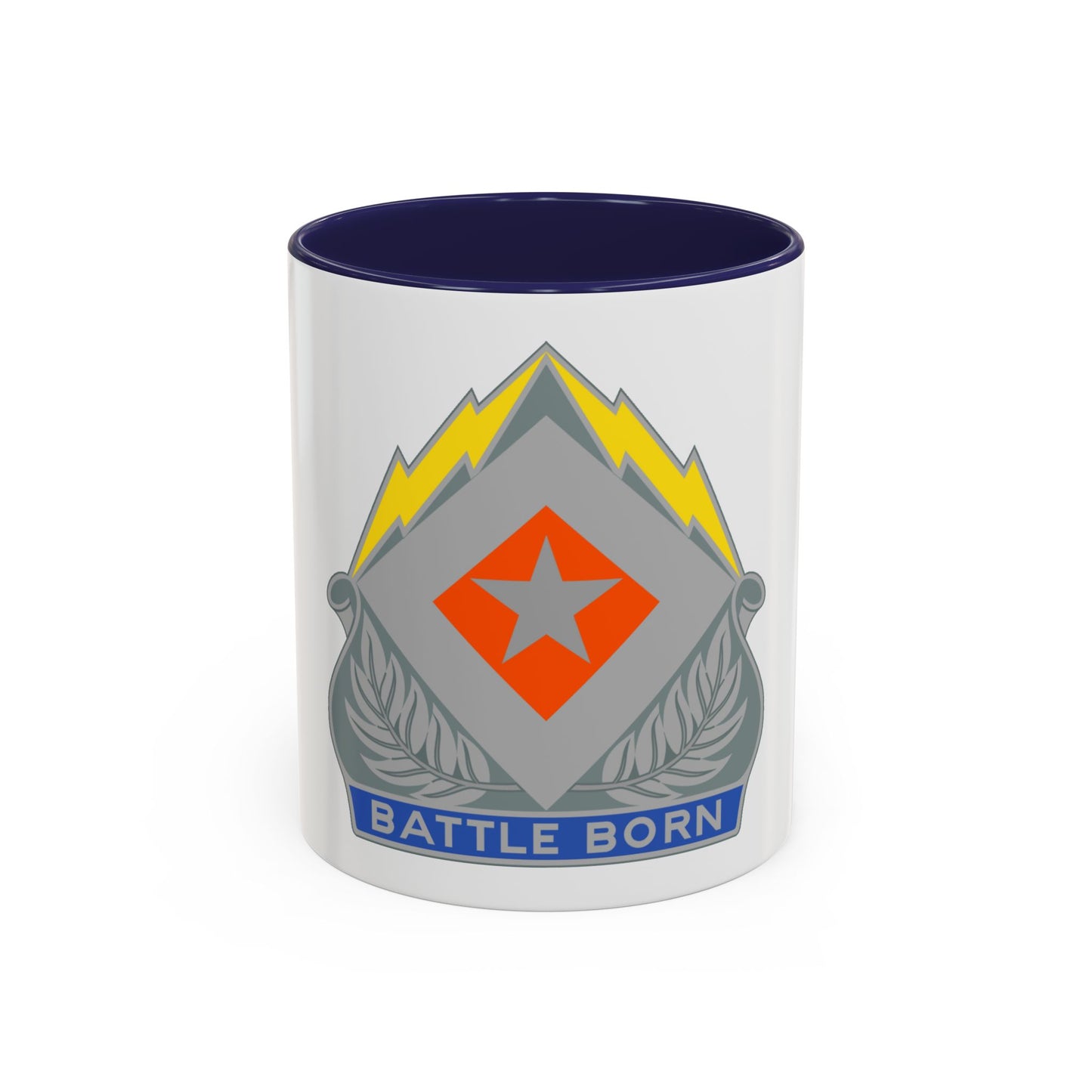 422 Signal Battalion (U.S. Army) Accent Coffee Mug