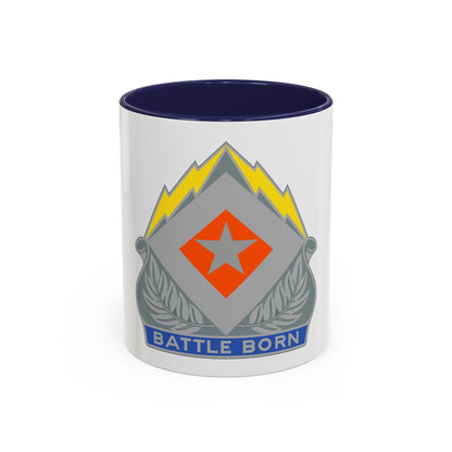 422 Signal Battalion (U.S. Army) Accent Coffee Mug
