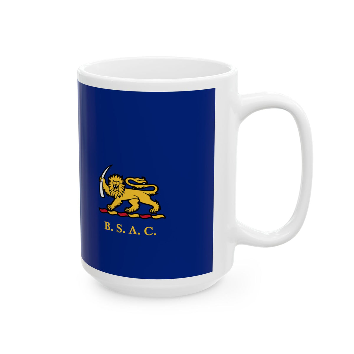BSAC Blue ensign (South Africa) White Coffee Mug