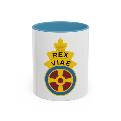 180 Transportation Battalion (U.S. Army) Accent Coffee Mug