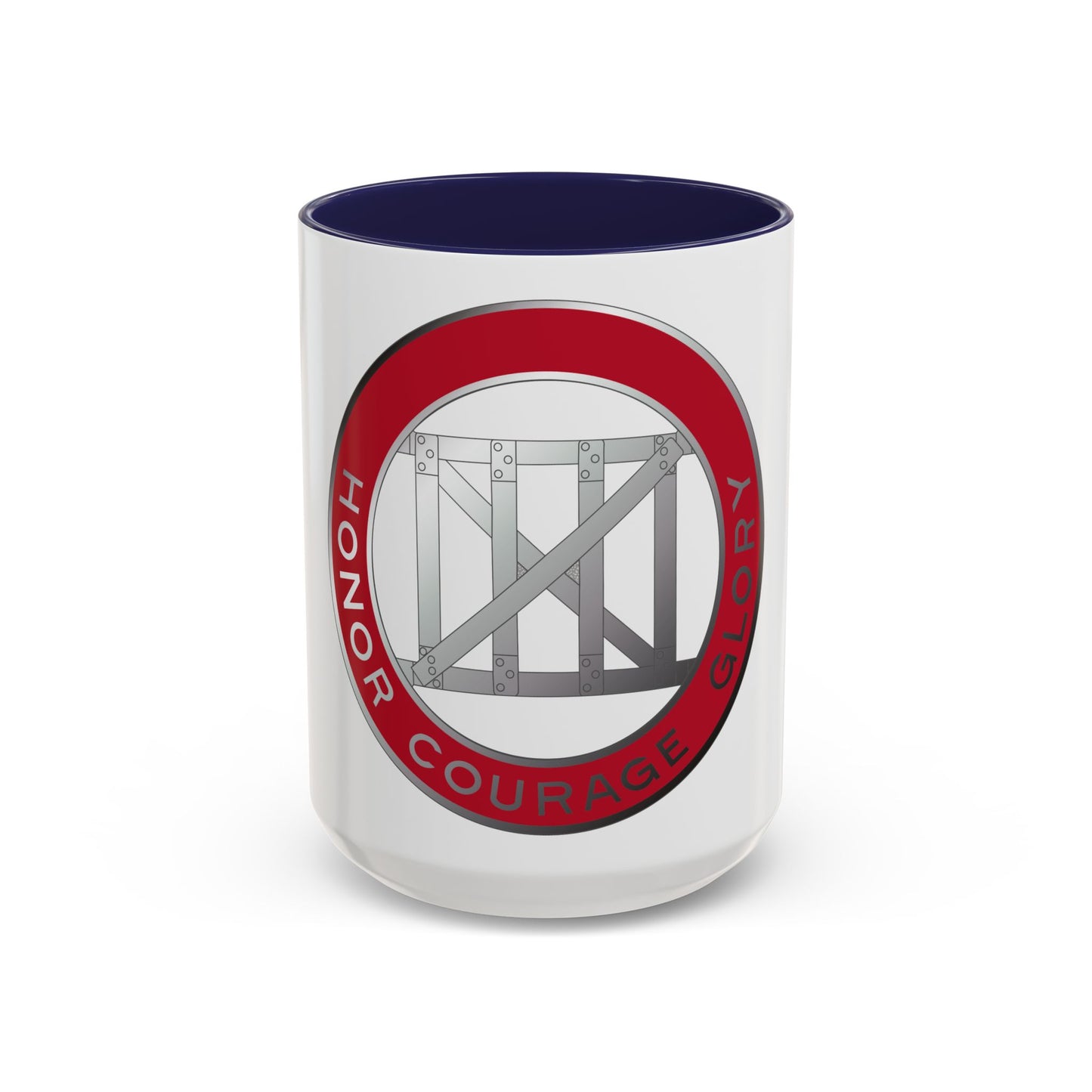 18 Engineer Battalion (U.S. Army) Accent Coffee Mug