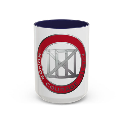 18 Engineer Battalion (U.S. Army) Accent Coffee Mug