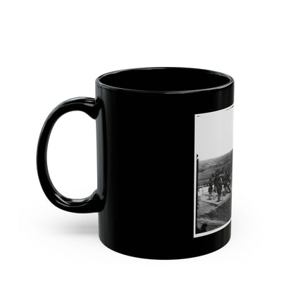 District Of Columbia. Gun Crews Of Company H, 3d Massachusetts Heavy Artillery, At Fort Lincoln (U.S. Civil War) Black Coffee Mug