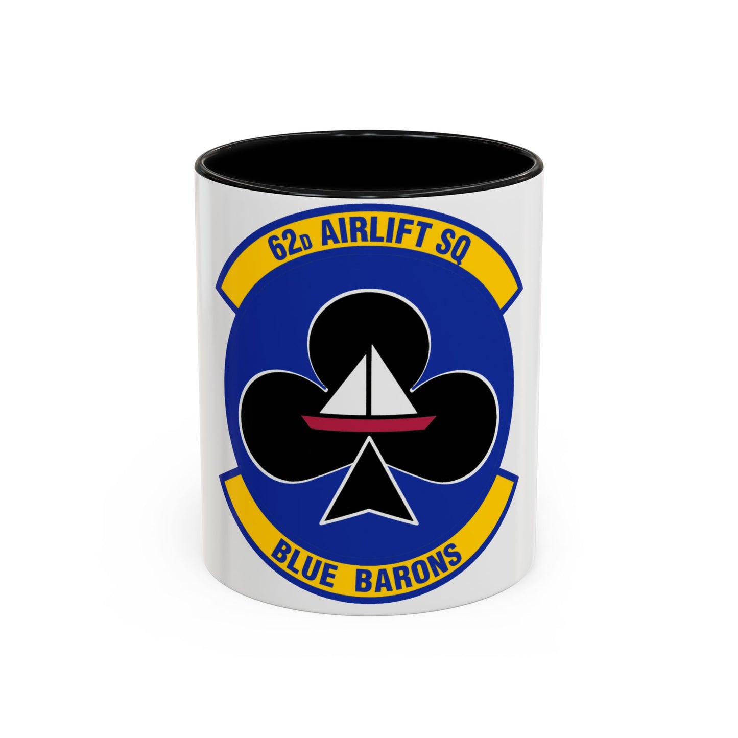 62 Airlift Squadron (U.S. Air Force) Accent Coffee Mug