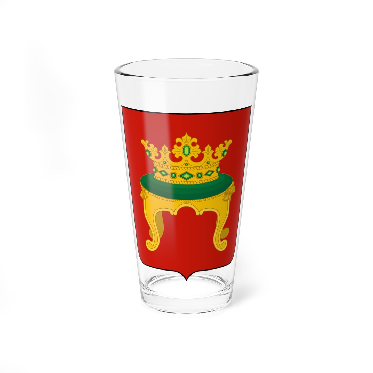 Coat of arms of Tver (Russia) (Coat of Arms) Pint Glass 16oz