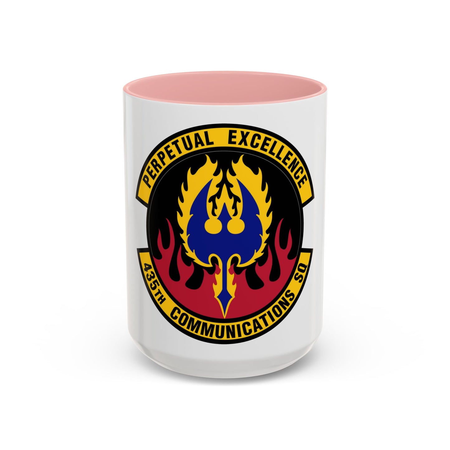 435th Communications Squadron (U.S. Air Force) Accent Coffee Mug