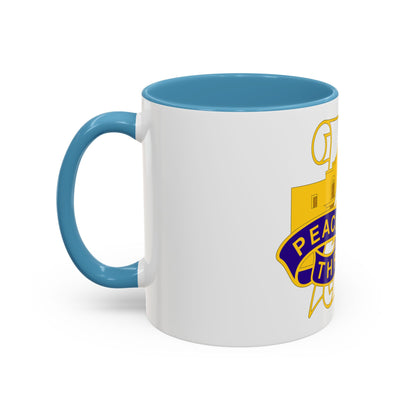 321 Civil Affairs Brigade 2 (U.S. Army) Accent Coffee Mug