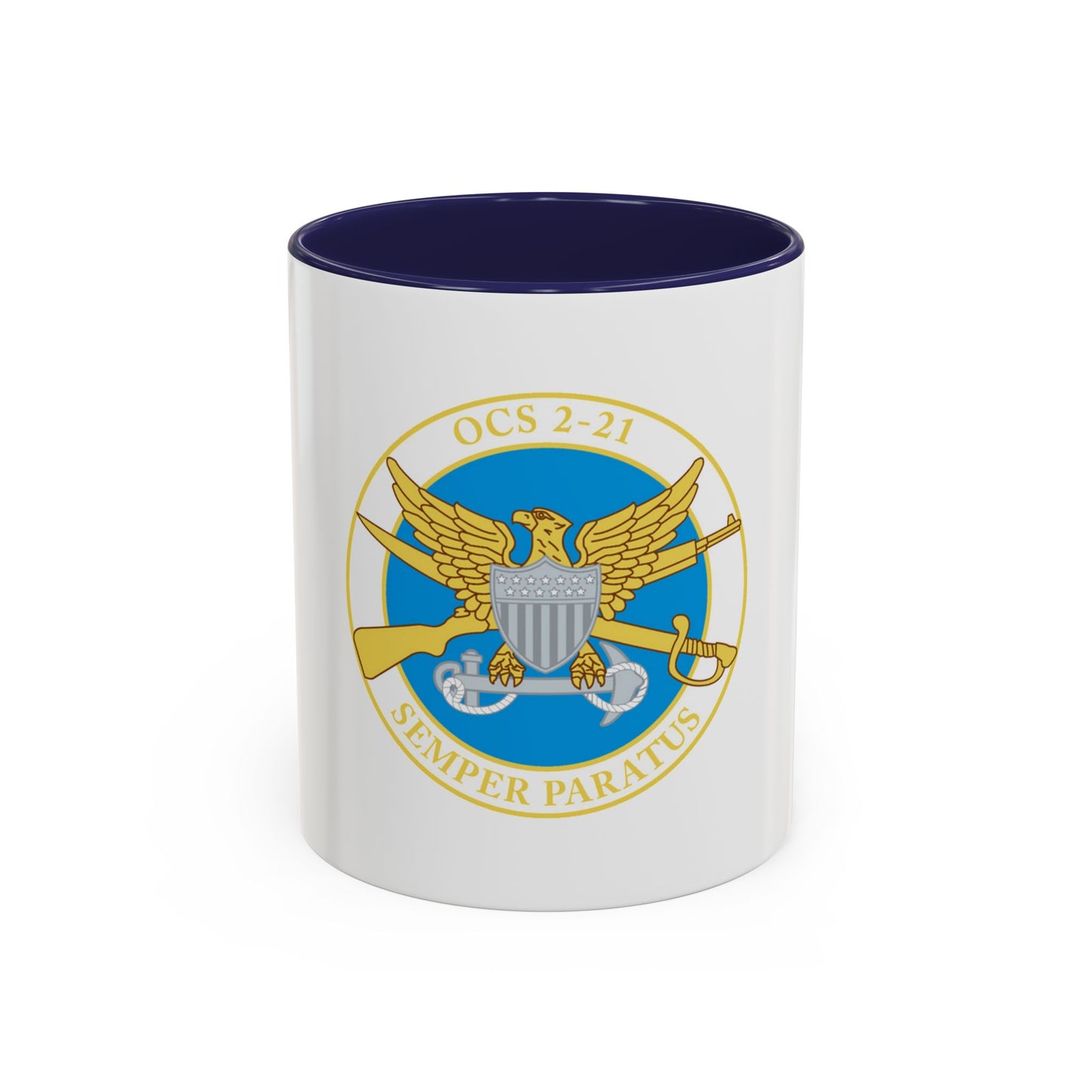 USCG Academy OCS 2 211 (U.S. Coast Guard) Accent Coffee Mug