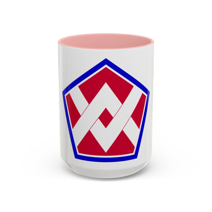 55th Sustainment Brigade (U.S. Army) Accent Coffee Mug