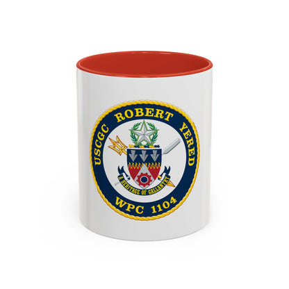 USCGC ROBERT YERED WPC 1104 (U.S. Coast Guard) Accent Coffee Mug