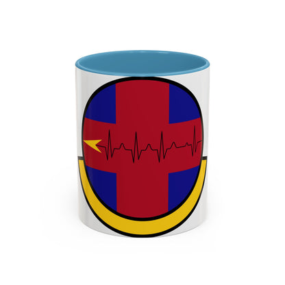 375 Healthcare Operations Squadron AMC (U.S. Air Force) Accent Coffee Mug