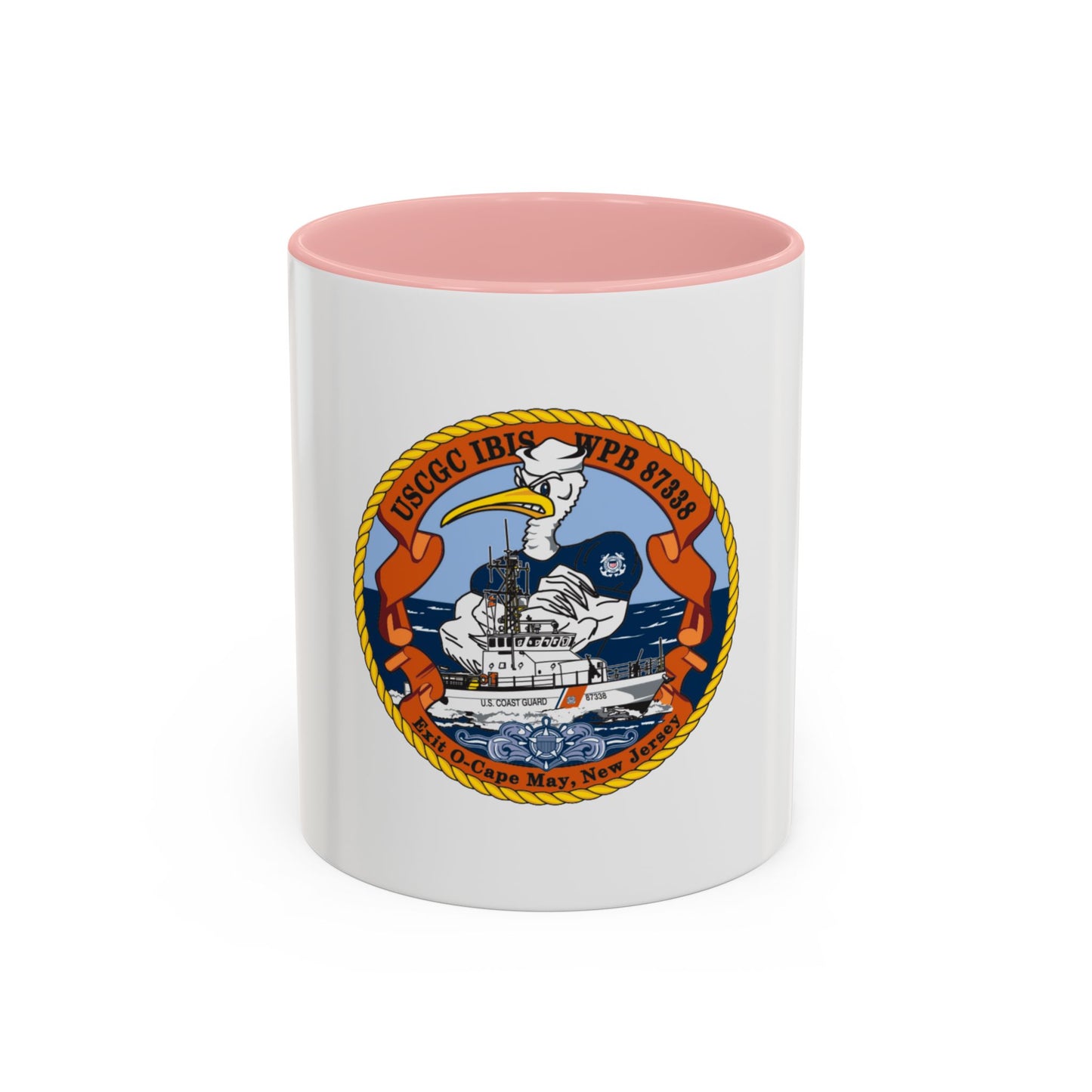 USCGC IBIS (U.S. Coast Guard) Accent Coffee Mug