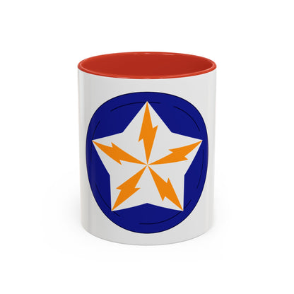 Alaska Communications System (U.S. Army) Accent Coffee Mug