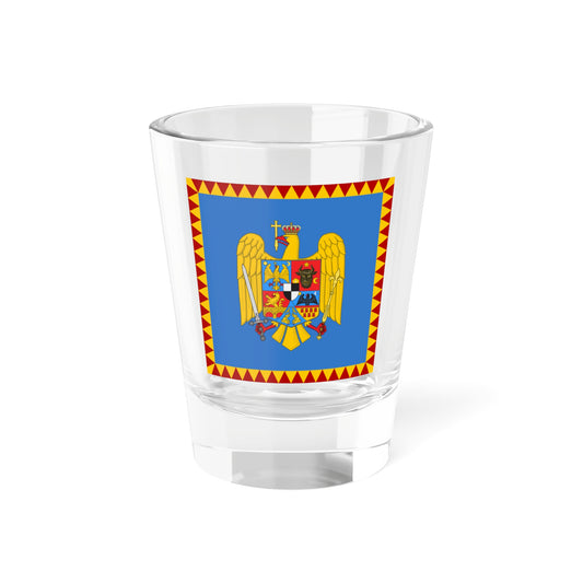 Royal standard of Romania Crown Prince 1922 model (Oman) Shot Glass 1.5oz
